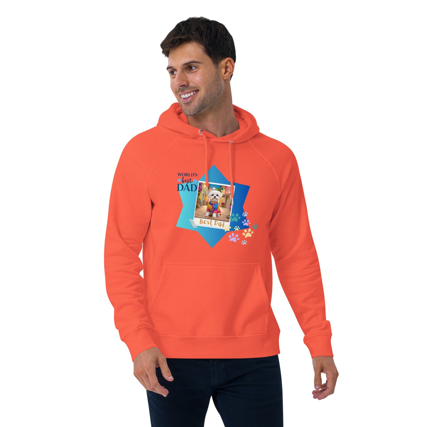 Unisex eco raglan hoodie