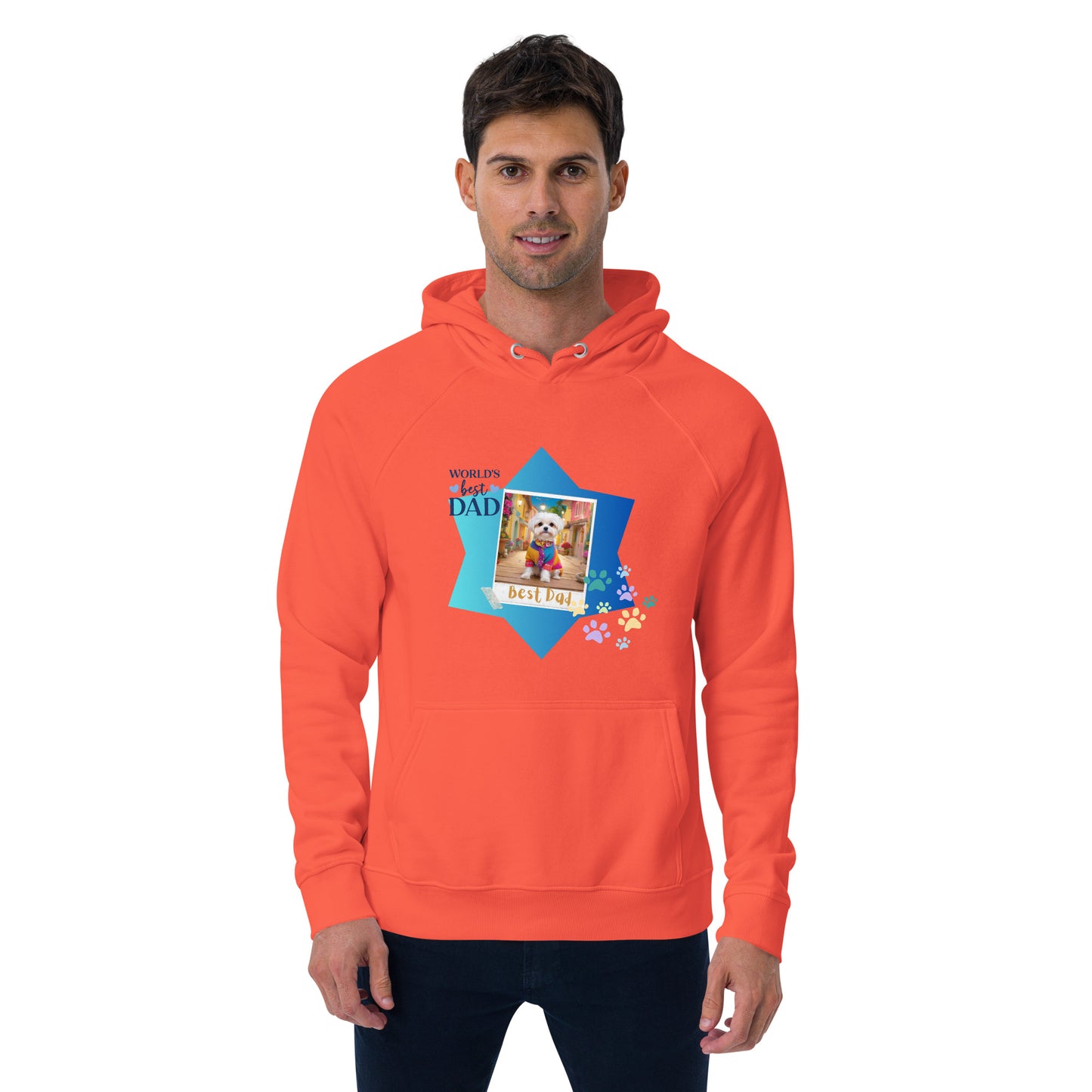 Unisex eco raglan hoodie